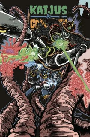 Kaijus & Cowboys #2 (Of 12) Pre Order Cover A Frankie B Washington - Ash Avenue Comics