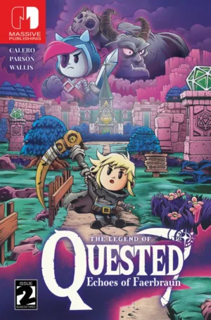 Quested #2 (Of 3) Cover C Trevor Richardson Video Game Homage Variant - Ash Avenue Comics
