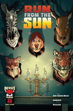 Run From The Sun #1 Cover B Bruno Oliveira Variant (MR) - Ash Avenue Comics