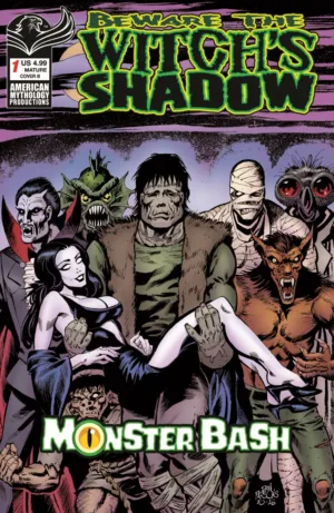 Beware The Witchs Shadow Monster Bash #1 Cover B Dan Parsons Variant (MR) - Ash Avenue Comics