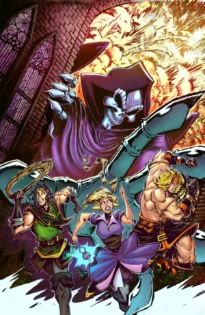 Vampire Survivors #1 (Of 4) Cover D Jimmy Kucaj Virgin Cardstock Variant - Ash Avenue Comics