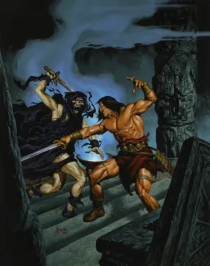 Savage Sword of Conan #16 Cover C Joe Jusko Virgin Cardstock Variant (MR) - Ash Avenue Comics