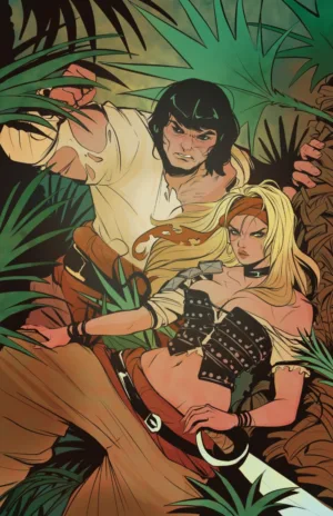 Conan the Barbarian #35 Cover G Ashleigh Izienicki Virgin Cardstock Variant (MR) - Ash Avenue Comics