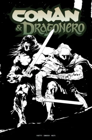 Conan the Barbarian And Dragonero #5 (Of 7) Cover D Stevan Subic Inks Variant - Ash Avenue Comics