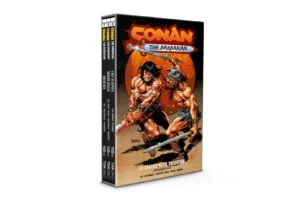 Conan the Barbarian (HC) Vol 04-06 Slipcase Set Direct Market Edition Dan Panosian Cover (MR) - Ash Avenue Comics