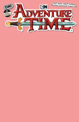 Adventure Time (2025) #16 Cvr C Blank Sketch Var - Ash Avenue Comics