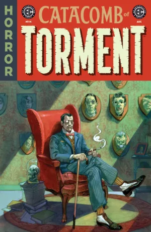 E.C.: Catacomb of Torment #14 Cvr A Oliver Dominguez - Ash Avenue Comics