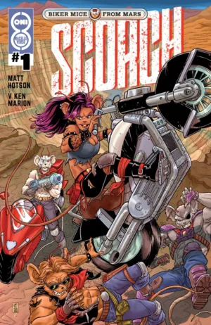 Biker Mice from Mars Scorch #1 Cvr C Aj Jothikumar Var - Ash Avenue Comics