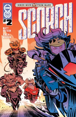 Biker Mice From Mars Scorch #2 Pre Order Cover A Tango - Ash Avenue Comics