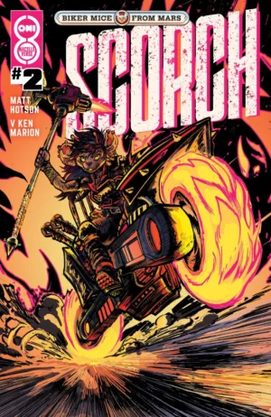 Biker Mice From Mars Scorch #2 Cvr B Victor Alpi Var - Ash Avenue Comics