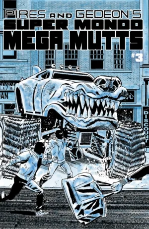 Super Mondo Mega Mutts #3 Cvr B Alex Diotto Homage Var - Ash Avenue Comics