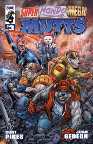 Super Mondo Mega Mutts #3 Cvr C Juan Jose Ryp Var - Ash Avenue Comics