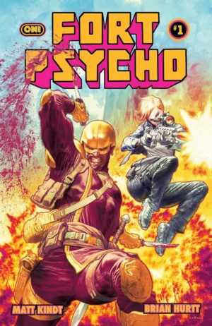 Fort Psycho #1 Cvr B Lewis Larosa Var - Ash Avenue Comics