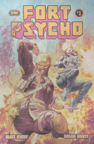 Fort Psycho #1 Cvr F Lewis Larosa Foil Var - Ash Avenue Comics