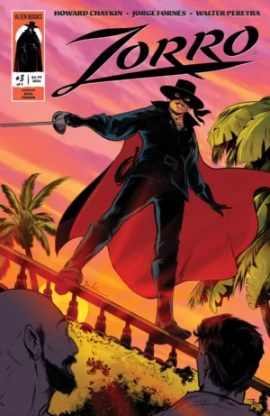 Zorro #3 Variant B (Parker) - Ash Avenue Comics