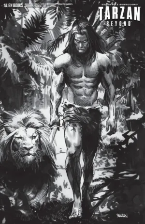 Tarzan Beyond #3 Variant D (Panosian B&W) - Ash Avenue Comics