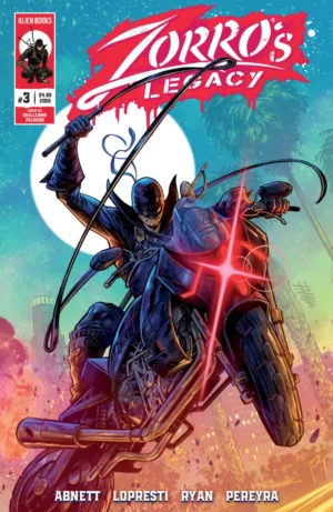 Zorro's Legacy #3 Variant C (Fajardo) - Ash Avenue Comics