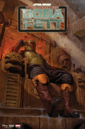 Star Wars: The Book of Boba Fett #1 E.M. Gist Variant - Ash Avenue Comics