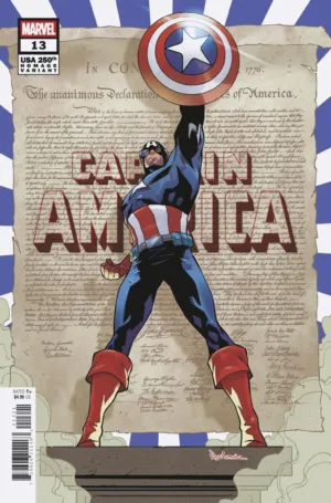 Captain America #13 TBA 250th Homage Variant [Arm] - Ash Avenue Comics