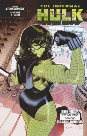 Infernal Hulk #9 Simone Di Meo Hellfire Costume Swap Variant - Ash Avenue Comics