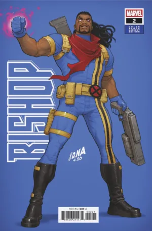 Bishop #2 David Nakayama Color Block Blue Variant - Ash Avenue Comics