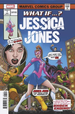 What If...? Jessica Jones #1 David Messina Homage Variant - Ash Avenue Comics