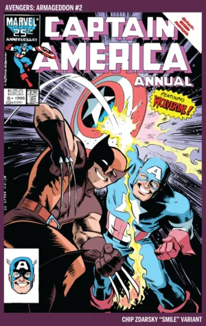 Avengers: Armageddon #2 Chip Zdarsky Smile Variant - Ash Avenue Comics