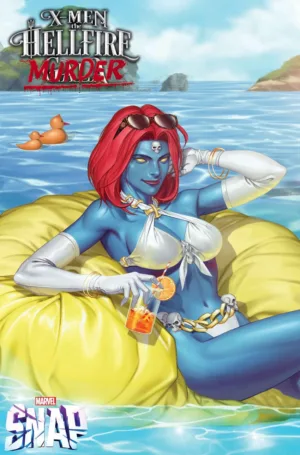 X-Men: The Hellfire Murder #1 Inhyuk Lee Marvel Snap Swimsuit Variant - Ash Avenue Comics
