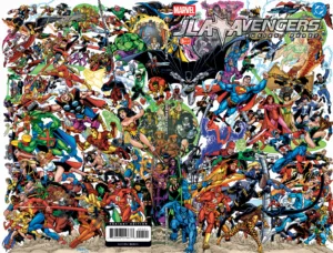 JLA/Avengers #3 Facsimile Edition Foil Wraparound Variant - Ash Avenue Comics