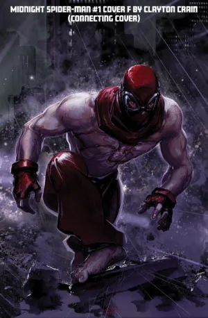 Midnight Spider-Man #1 Midnight Spider-Man #1 Clayton Crain 3-Part Connecting Variant - Ash Avenue Comics