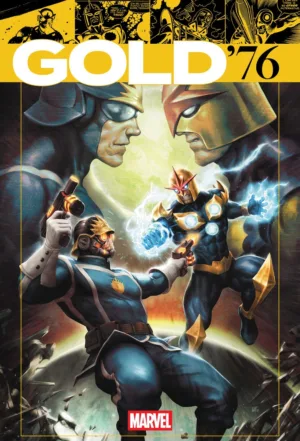Marvel Gold '76 #1 Kendrick Lim Variant - Ash Avenue Comics