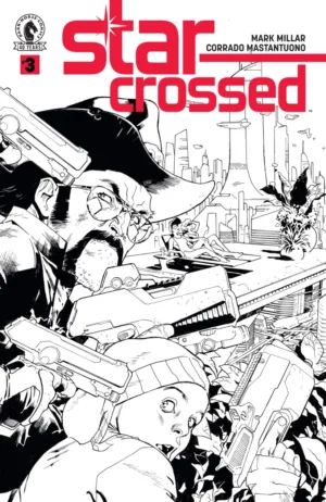 Star-Crossed #3 (CVR B) (B&W) (Stuart Immonen) - Ash Avenue Comics
