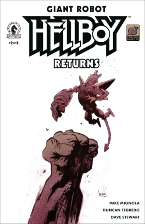 Giant Robot Hellboy Returns #2 (CVR B) (James Harren) - Ash Avenue Comics