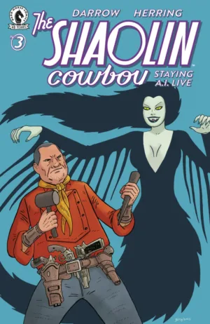 Shaolin Cowboy: Staying A.I.Live #3 (CVR C) (Gilbert Hernandez) - Ash Avenue Comics