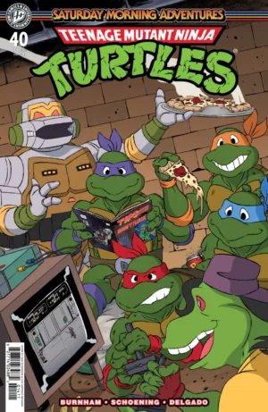 Teenage Mutant Ninja Turtles: Saturday Morning Adventures #40 Cvr A (Schoening) - Ash Avenue Comics