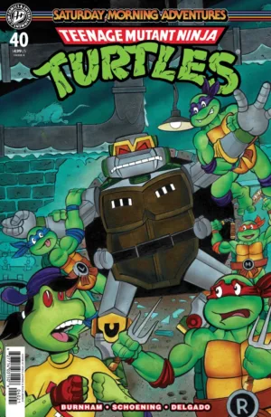 Teenage Mutant Ninja Turtles: Saturday Morning Adventures #40 Variant B (Lavigne) - Ash Avenue Comics