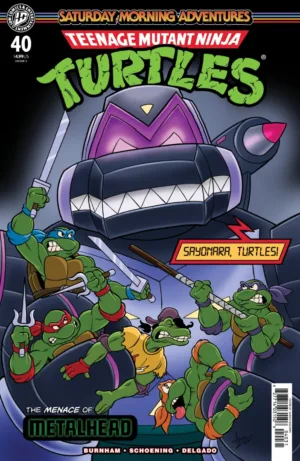 Teenage Mutant Ninja Turtles: Saturday Morning Adventures #40 Variant C (Hazouri) - Ash Avenue Comics