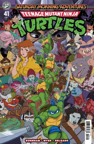 Teenage Mutant Ninja Turtles: Saturday Morning Adventures #41 Pre Order Pre Order Cover A (Myer) - Ash Avenue Comics