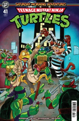 Teenage Mutant Ninja Turtles: Saturday Morning Adventures #41 Variant B (Lavigne) - Ash Avenue Comics