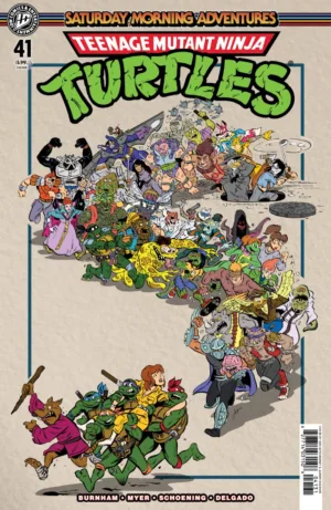 Teenage Mutant Ninja Turtles: Saturday Morning Adventures #41 Variant C (Mitchroney) - Ash Avenue Comics