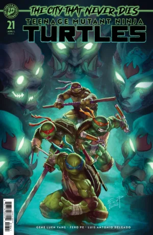 Teenage Mutant Ninja Turtles #21 Cvr A (Pe) - Ash Avenue Comics