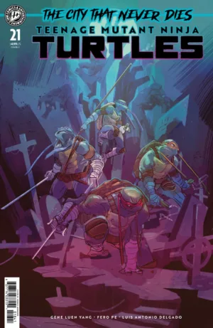 Teenage Mutant Ninja Turtles #21 Variant C (Menheere) - Ash Avenue Comics