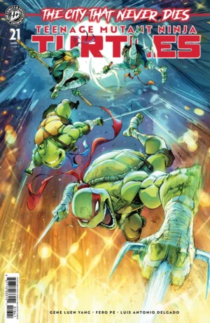 Teenage Mutant Ninja Turtles #21 Variant D (Coello) - Ash Avenue Comics