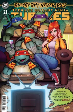 Teenage Mutant Ninja Turtles #21 Variant E (Szerdy) - Ash Avenue Comics