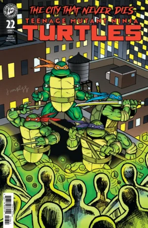 Teenage Mutant Ninja Turtles #22 Variant D (Rugg) - Ash Avenue Comics