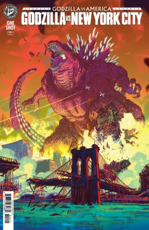 Godzilla Vs. America: New York City Pre Order Pre Order Cover A (Fox) - Ash Avenue Comics