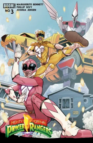 Mighty Morphin Power Rangers (2026) #3 B Variant (Dressed, Sevy) - Ash Avenue Comics