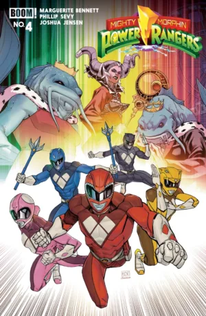 Mighty Morphin Power Rangers (2026) #4 B Variant (Dressed, Sevy) - Ash Avenue Comics