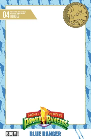 Mighty Morphin Power Rangers (2026) #4 D Trading Card Blank Sketch Variant - Ash Avenue Comics