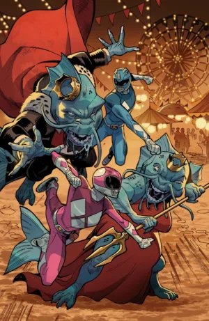 Mighty Morphin Power Rangers (2026) #4 E Foil Variant (Full Art, Foil, Bal&Atilde;&iexcl;m) - Ash Avenue Comics